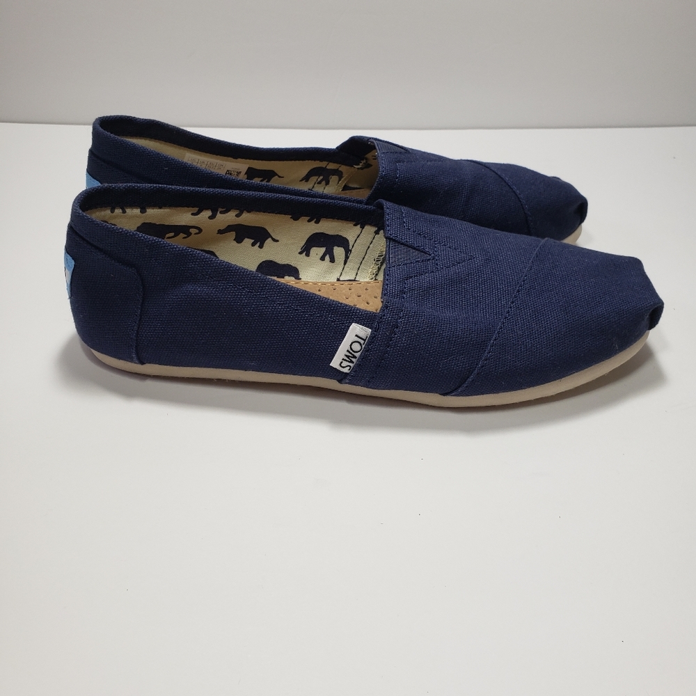Toms Slip-on in Navy